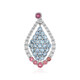 Colgante en plata con Turmalina rosa de Nigeria (Adela Silber)
