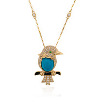 Collar en oro con Turquesa (CIRARI)