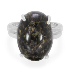 Anillo en plata con Ópalo leopardo
