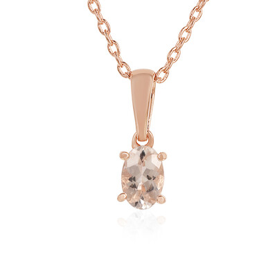 Collar en plata con Morganita