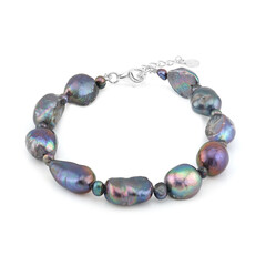 Brazalete en plata con Perla mística Freshwater (TPC)