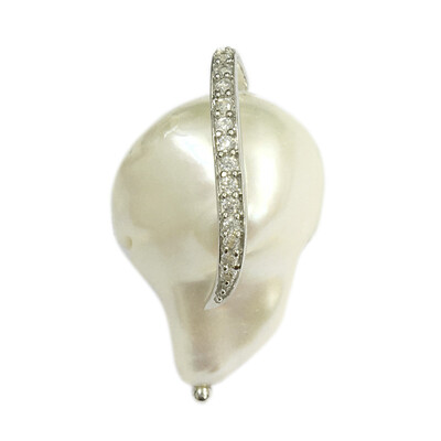 Colgante en plata con Perla Freshwater