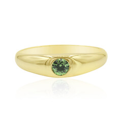 Anillo en oro con Demantoide de Madagascar (John Ferry)