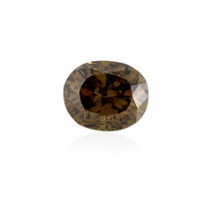 Piedra preciosa con Diamantes verde VS2 0,22 ct