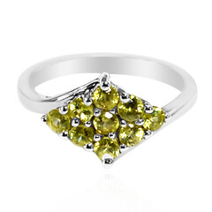 Anillo en plata con Esfena
