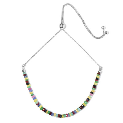 Brazalete en plata con Zafiro
