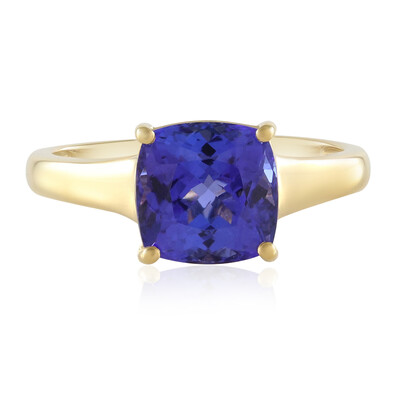 Anillo en oro con Tanzanita AAA