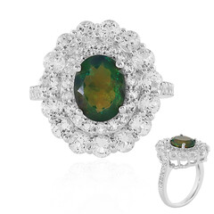 Anillo en plata con Ópalo de Mezezo