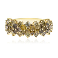Anillo en oro con Diamante fancy SI2 (CIRARI)