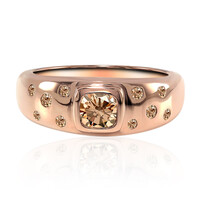 Anillo en oro con Diamante rosa de Francia de Argyle VS1