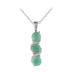 Collar en plata con Esmeralda