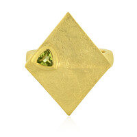 Anillo en plata con Peridoto