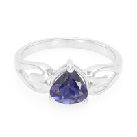 Anillo en plata con Iolita de Orissa