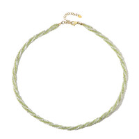 Collar en plata con Peridoto