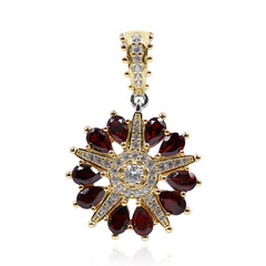 Colgante en plata con Granate de Mozambique (Dallas Prince Designs)