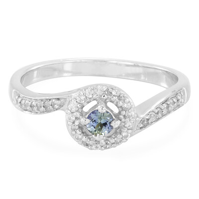 Anillo en plata con Tanzanita Camaleón