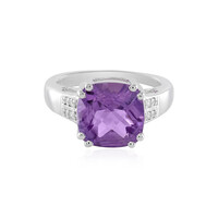 Anillo en plata con Amatista