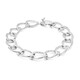 Brazalete en plata con Marcasita cromada (Dallas Prince Designs)