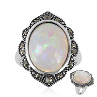 Anillo en plata con Ópalo de Welo (Annette classic)