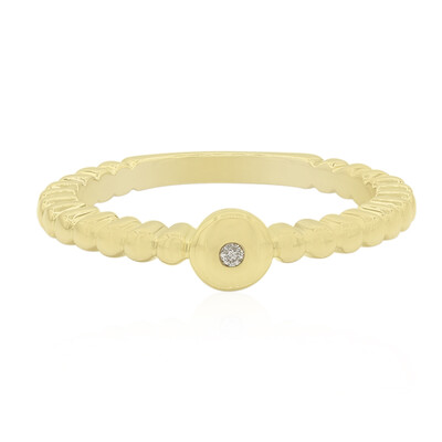 Anillo en plata con Diamante I1 (G) (Annette)
