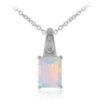 Collar en plata con Ópalo de Welo