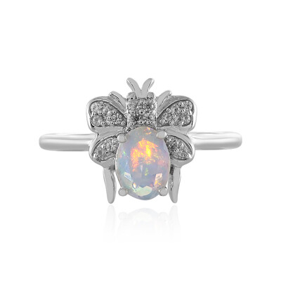 Anillo en plata con Ópalo de Welo