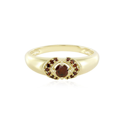 Anillo en oro con Diamante rojo PK