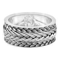 Anillo en plata con Diamante (TPC)