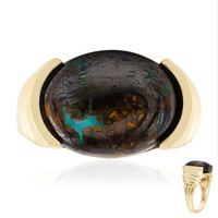 Anillo en oro con Ópalo Boulder