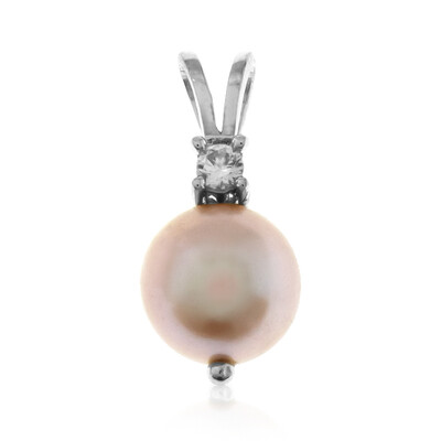 Colgante en plata con Perla de Akoya