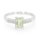 Anillo en plata con Cuncita amarillo canario