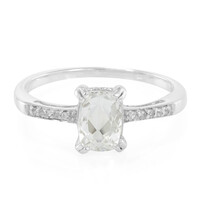 Anillo en plata con Berilo del Himalaya