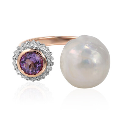 Anillo en plata con Perla Freshwater (TPC)
