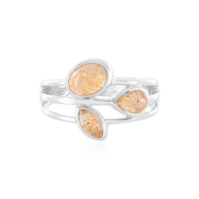 Anillo en plata con Piedra del sol