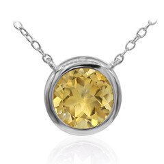 Collar en plata con Citrino