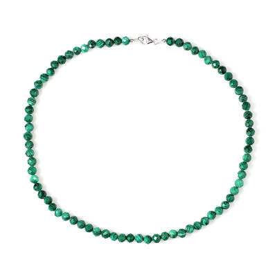 Collar en plata con Malaquita