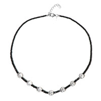 Collar en plata con Cuarzo blanco