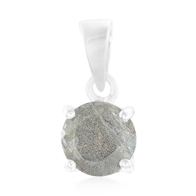 Colgante en plata con Espectrolita