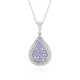 Collar en plata con Tanzanita