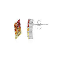 Pendientes en plata con Zafiro