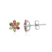 Pendientes en plata con Turmalina