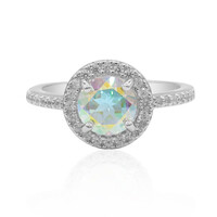 Anillo en plata con Topacio Rayo de Luna