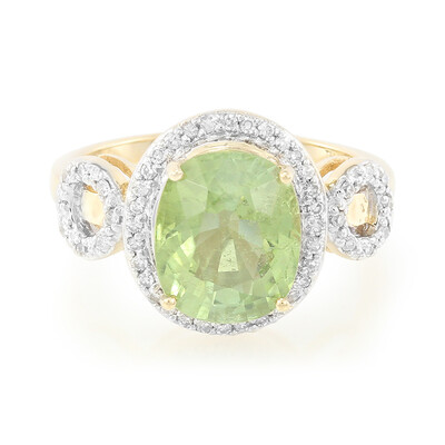 Anillo en oro con Turmalina Paraíba (AMAYANI)
