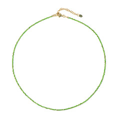Collar en plata con Diópsido de Rusia