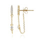 Pendientes en oro con Diamante SI2 (H) (CIRARI)