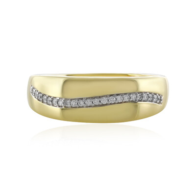 Anillo en oro con Diamante limpio a lupa F (LUCENT DIAMONDS)