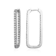 Pendientes en plata con Zircón