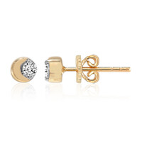 Pendientes en oro con Diamante SI1 (G)