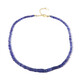 Collar en plata con Tanzanita (Adela Silber)
