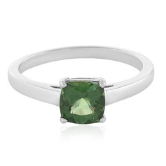 Anillo en plata con Apatita Cromada